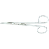 MILTEX WAGNER Plastic Surgery Scissors, 4-3/4" (12.1 cm), straight, sharp-sharp points, serrated blade. MFID: 5-271