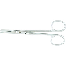 MILTEX WAGNER Plastic Surgery Scissors, 4-3/4" (12.1 cm), straight, sharp-blunt points. MFID: 5-272