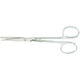 MILTEX WAGNER Plastic Surgery Scissors, 4-3/4" (12.1 cm), straight, sharp-blunt points, serrated blade. MFID: 5-273