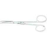 MILTEX WAGNER Plastic Surgery Scissors, 4-3/4" (119mm), curved, blunt-blunt points. MFID: 5-280