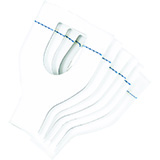 MILTEX Dental Articulating Paper, Thin Blue. MFID: 528-50751