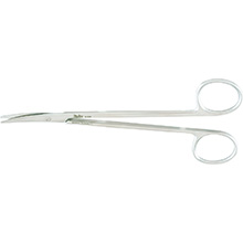MILTEX Delicate Pattern METZENBAUM Scissors, 6" (155mm), Curved, Blunt. MFID: 5-286