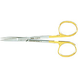 MILTEX IRIS Scissors, 4-1/2" (114mm), Tungsten Carbide, straight, fine, sharp points. MFID: 5-304TC