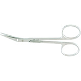 MILTEX IRIS Scissors, 4-1/2" (115mm), Angled On Side. MFID: 5-308