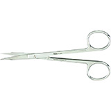 MILTEX GOLDMAN-FOX Scissors Wound Debridement Scissors 5-1/8" (130mm), Curved, One Serrated Blade. MFID: 5-320