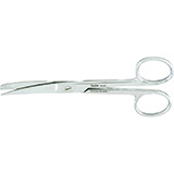 MILTEX Standard Pattern Operating Scissors, curved, sharp-blunt points. MFID: 5-44