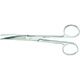 MILTEX Standard Pattern Operating Scissors, curved, 5-1/2" (14cm), sharp-blunt points. MFID: 5-46