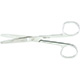 MILTEX Standard Pattern Operating Scissors, curved, 4-1/2" (11.4cm) blunt-blunt points. MFID: 5-52