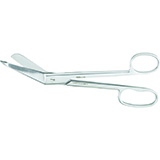 MILTEX LISTER Bandage Scissors, 8" (206mm), One Larger Finger Ring. MFID: 5-550