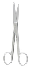 MILTEX KNOWLES Bandage Scissors, 5-3/4" (145mm), Straight. MFID: 5-560