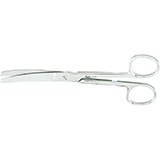 MILTEX Standard Pattern Operating Scissors, curved, 6-1/2" (16.5cm), blunt-blunt points. MFID: 5-58