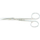 MILTEX Lightweight Operating Scissors, 5" (127mm), Curved, Sharp-Sharp Points. MFID: 5-63