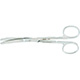 MILTEX Lightweight Operating Scissors, 5-1/8" (130mm), Curved, Blunt-Blunt Points. MFID: 5-65