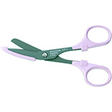 MILTEX Nurse's Bandage Scissors fluoride coated, Pink, 5-5/8" (143mm). MFID: 5-700