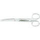 MILTEX Standard Pattern Serratex Operating Scissors, curved, 5-1/2", one serrated edge, sharp-sharp points. MFID: 5-74