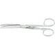 MILTEX Standard Pattern Serratex Operating Scissors, curved, 5-1/2" (14cm), one serrated edge, blunt-blunt points. MFID: 5-77