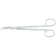 MILTEX KELLY Scissors, 6-1/4" (160mm), sharp points, curved, one serrated blade. MFID: 5D-253