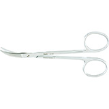 MILTEX Iris Operating Scissors, 4-1/2" (114mm), curved sideways. MFID: 5D-303