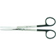 MILTEX MAYO Scissors, 6-3/4" (172mm), Curved, one serrated blade. MFID: 5-SC-126