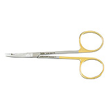 MILTEX Iris Scissors, 4-5/8" (116mm), SuperCut, Tungsten Carbide, curved, sharp/sharp. MFID: 5-SC-306TC