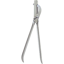 MILTEX FRANK Emasculator, 9" (22.9 cm). MFID: 6003-SS