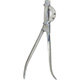 MILTEX Small WHITE Emasculator, double crush, 8" (20.3 cm). MFID: 6004