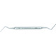 MILTEX LUCAS Curette 7" (178mm), No. 85, double-ended, angled, small. MFID: 61-4