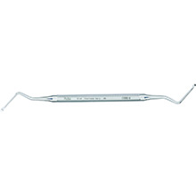 MILTEX LUCAS Curette 7" (178mm), No. 85, double-ended, angled, small. MFID: 61-4