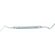 MILTEX LUCAS Curette 7" (178mm), No. 86, double-ended, angled, Medium. MFID: 61-6