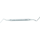 MILTEX LUCAS Curette 7" (178mm), No. 86, double-ended, angled, Medium. MFID: 61-6