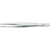 MILTEX Dressing Forceps, standard pattern serrated handles, 6" (154mm), serrated tips. MFID: 6-10