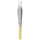 MILTEX ADSON Dressing Forceps, 6" (151mm), cross-serrated tips, Tungsten Carbide. MFID: 6-129TC