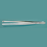 MILTEX RUSSIAN Tissue Forceps, 10-1/4" (258mm), serrated handles. MFID: 6-145