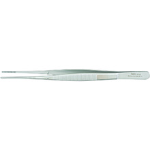 MILTEX POTTS-SMITH Dressing Forceps, 7-1/4" (183mm), tips 1.6mm wide, serrated. MFID: 6-154