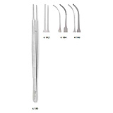 MILTEX GERALD Tissue Forceps, 7" (176mm), curved, 1 x 2 teeth. MFID: 6-186