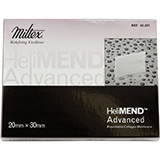INTEGRA HeliMend Advanced Collagen Membrane for Dental Surgery, 20mm x 30mm. MFID: 62-207