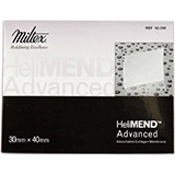 INTEGRA HeliMend Advanced Collagen Membrane for Dental Surgery, 30mm x 40mm. MFID: 62-208