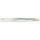 MILTEX Dressing Forceps, delicate pattern fluted handles, 4-5/8" (117mm), serrated tips. MFID: 6-24