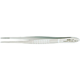 MILTEX Dressing Forceps, delicate pattern fluted handles, 4-5/8" (117mm), serrated tips. MFID: 6-24