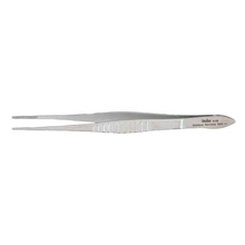 MILTEX Dressing Forceps, delicate pattern fluted handles, 6" (152mm), serrated tips. MFID: 6-30