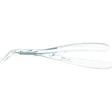 MILTEX VIRTUS Splinter Forceps, 6" (15.2 cm), 45 degree angle. MFID: 6-337