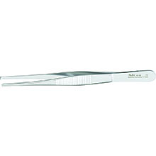 MILTEX Tissue Forceps 5-1/8" (129mm), 1 x 2 teeth, serrated handles. MFID: 6-42