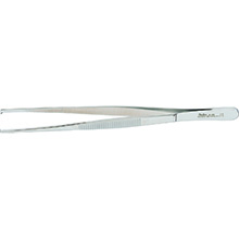 MILTEX Tissue Forceps 6" (154mm), 1 X 2 teeth, serrated handles. MFID: 6-46