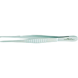 MILTEX Tissue Forceps 1 X 2 teeth, delicate pattern fluted handles, 6" (15.2 cm). MFID: 6-96
