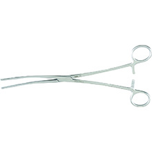 MILTEX FLETCHER Sponge Forceps, 9-3/4" (245mm), curved. MFID: 7-632