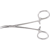 MILTEX HALSTED Mosquito Forceps, curved, 4-3/4" (121mm) extra delicate. MFID: 7-10