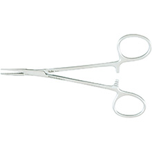 MILTEX PACKER Mosquito Forceps, straight, 5" (127mm), flat jaws. MFID: 7-11