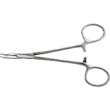 MILTEX PACKER Mosquito Forceps, curved, 5" (127mm), flat jaws. MFID: 7-12