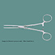 MILTEX ROCHESTER-PEAN Forceps, 7-1/4" (18.4 cm), straight. MFID: 7-122