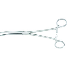 MILTEX ROCHESTER-PEAN Forceps, 9" (22.9 cm), curved. MFID: 7-144